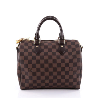 Louis Vuitton Speedy Bandouliere Bag Damier 25 Brown 2477701