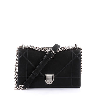 Christian Dior Diorama Flap Bag Iridescent Nubuck Small 2477802