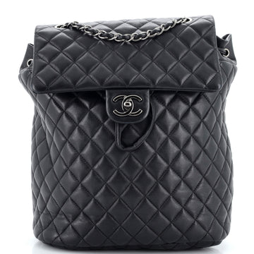 Chanel Urban Spirit Backpack Quilted Leather Large