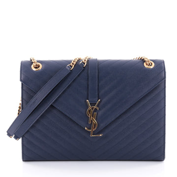 Saint Laurent Classic Monogram Satchel Matelasse Chevron 2478201