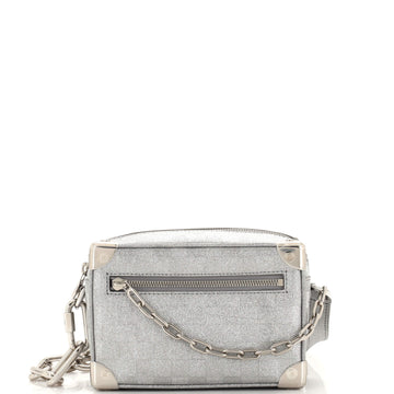 Louis Vuitton Soft Trunk Bag Damier Glitter Leather Mini