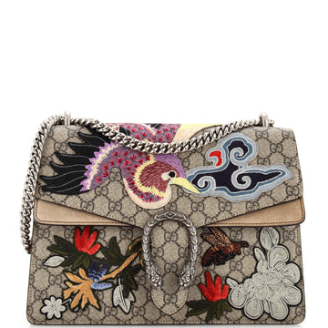Gucci Dionysus Bag Embroidered GG Coated Canvas Medium