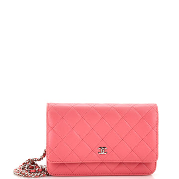 Chanel Wallet on Chain Quilted Lambskin