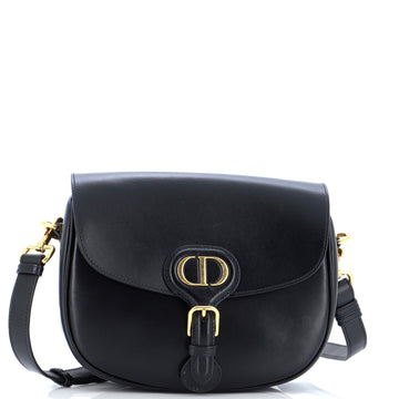 Christian Dior Bobby Flap Bag Leather Medium