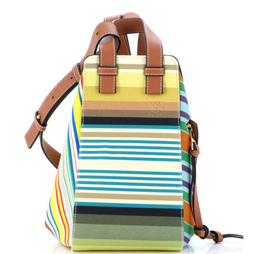 Loewe Hammock Bag Printed Canvas Small