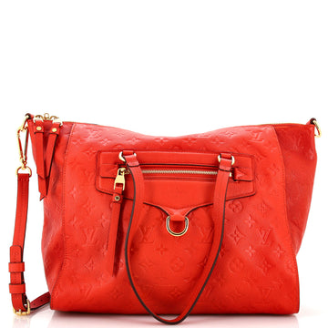 Louis Vuitton Lumineuse Handbag Monogram Empreinte Leather PM