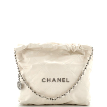 Chanel 22 Chain Hobo Quilted Calfskin Small