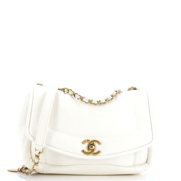 Chanel Vintage Puffy Flap Bag Lambskin Small