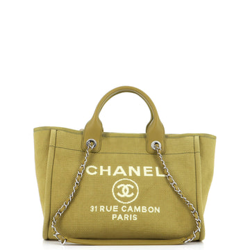 Chanel Deauville NM Tote Mixed Fibers Small