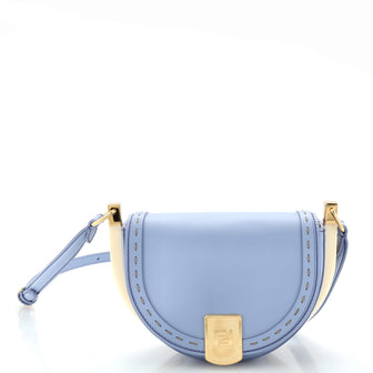 Fendi Moonlight Flap Bag Leather with Plexiglass Detail