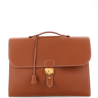 Hermes Sac a Depeches Bag Fjord 41
