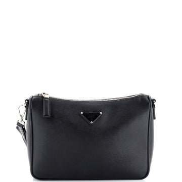 Prada Re-Edition Zip Messenger Bag Saffiano Leather Small