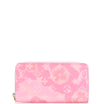 Louis Vuitton Zippy Wallet Limited Edition Valentine Floral Monogram Vernis