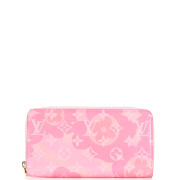 Louis Vuitton Zippy Wallet Limited Edition Valentine Floral Monogram Vernis