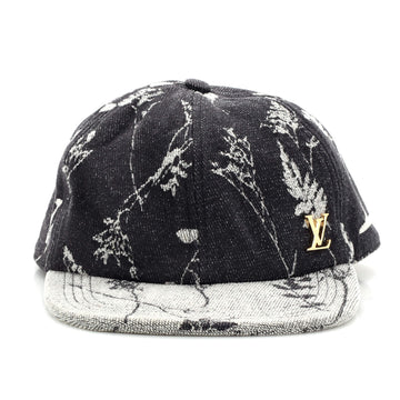 Louis Vuitton Easy Fit Baseball Cap Flower Printed Cotton
