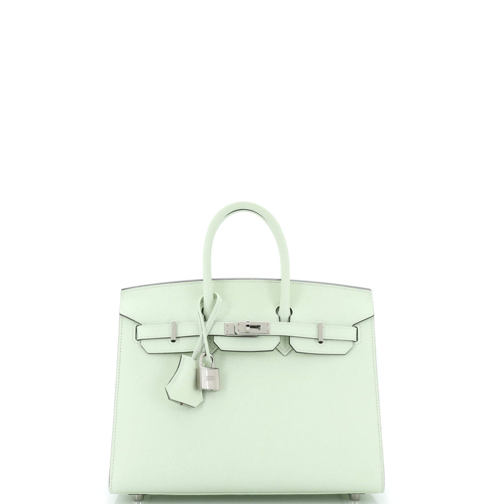 Birkin Sellier Bag Vert Fizz Epsom with ...