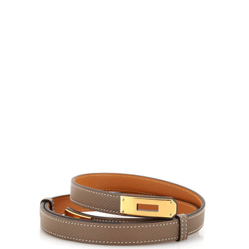 Hermes Kelly Belt Leather Thin