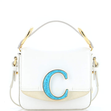 Chloe C Flap Bag Leather Mini