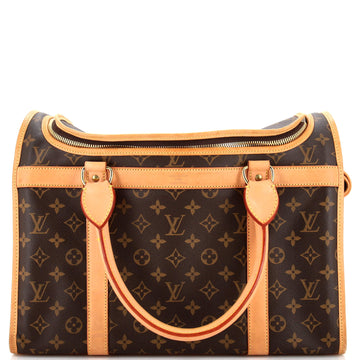 Louis Vuitton Dog Carrier Bag Monogram Canvas 40