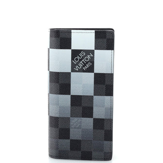 Louis Vuitton Brazza Wallet Limited Edition Damier Graphite Giant