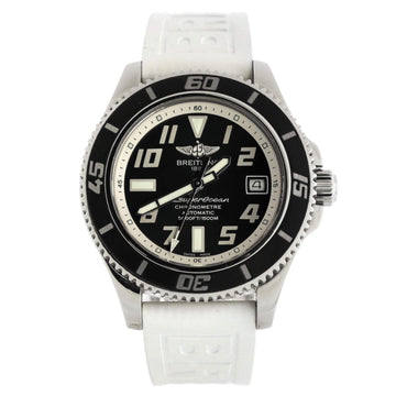 Breitling SuperOcean II 1500M Automatic Watch Stainless Steel and Rubber 42
