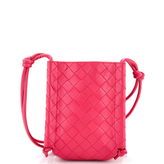 Bottega Veneta The Knot Bag Intrecciato Nappa Mini