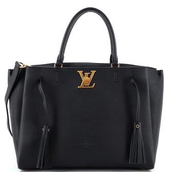 Louis Vuitton Lockmeto Handbag Leather