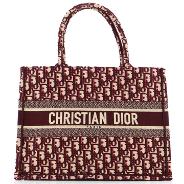 Christian Dior Book Tote Oblique Canvas Medium