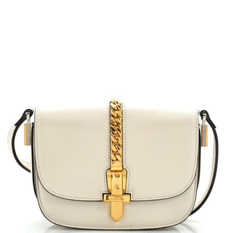 Gucci Sylvie 1969 Shoulder Bag Leather Mini