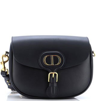 Christian Dior Bobby Flap Bag Leather Large