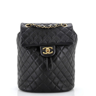 Chanel Urban Spirit Backpack Quilted Lambskin Small