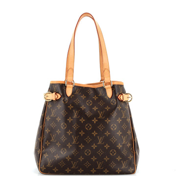 Louis Vuitton Batignolles Handbag Monogram Canvas Vertical