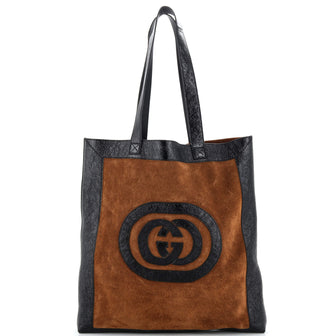 Gucci Ophidia Soft Open Tote Suede Large