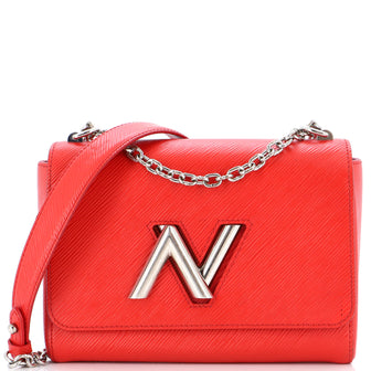 Louis Vuitton Twist Handbag Epi Leather MM
