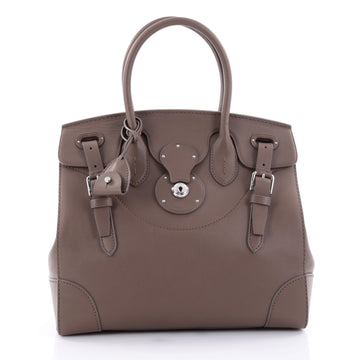 Ralph Lauren Collection Soft Ricky Handbag Leather 33 Brown 2479301