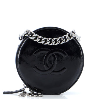 Chanel Round as Earth Crossbody Bag Patent