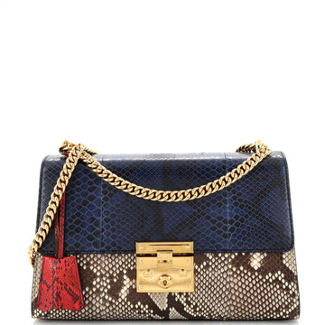 Gucci Padlock Shoulder Bag Python Medium