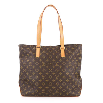 Louis Vuitton Cabas Mezzo Monogram Canvas Brown 2480101