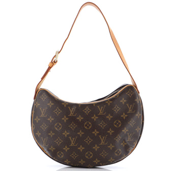 Louis Vuitton Croissant Handbag Monogram Canvas MM