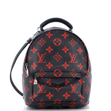 Louis Vuitton Palm Springs Backpack Limited Edition Monogram Infrarouge Mini