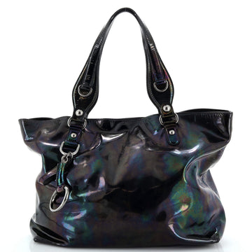 Gucci Icon Bit Tote Patent Medium