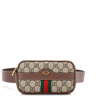 Gucci Ophidia Belt Bag GG Coated Canvas Small