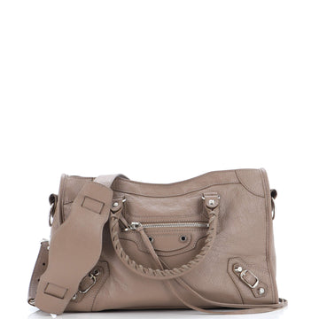 Balenciaga City Classic Studs Bag Leather Small