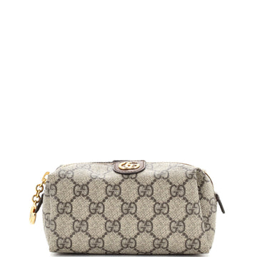 Gucci Ophidia Cosmetic Pouch GG Coated Canvas Small