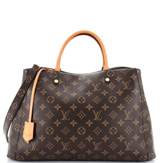 Louis Vuitton Montaigne Handbag Monogram Canvas GM