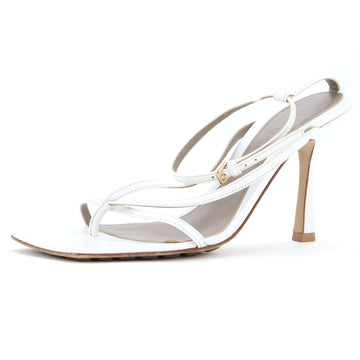 Bottega Veneta Women's Stretch Strap Heeled Sandals Leather