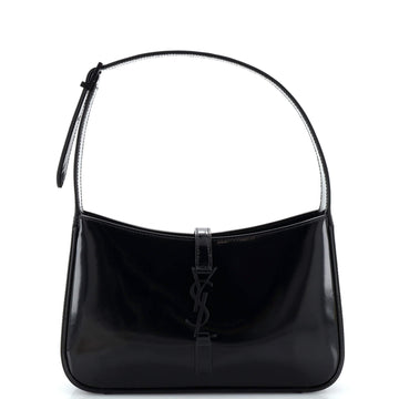 Saint Laurent Le 5 a 7 Hobo Patent Small