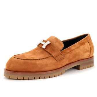 Hermes Women's Faubourg Loafers Suede