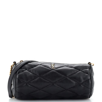 Saint Laurent Sade Tube Bag Quilted Leather Mini