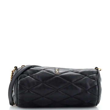 Saint Laurent Sade Tube Bag Quilted Leather Mini